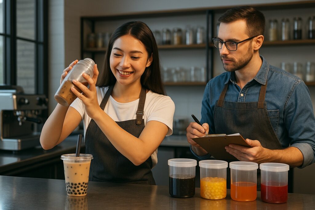 آموزش باریستا بابل تی در 7 روز | برنامه عملی کافی شاپ (بخش اول)